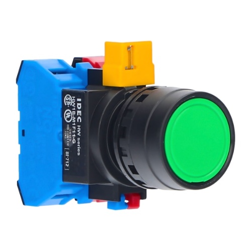 IDEC HW1B-A1F01-R 22mm Pushbutton Red