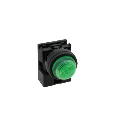 IDEC HW1P-2JPQ4G 22mm Pilot Dome Pi 24v Green