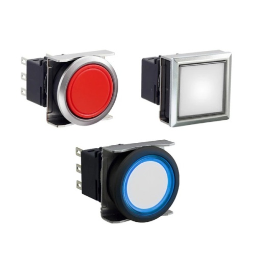 IDEC LBW6ML-M1RT64WR - LBW FLUSH RING IL MOM W/R