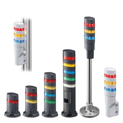 IDEC LD6A-3WZQW-RYG-KIT - LD6A Series LED TOWER 3-TIER PLATE MNT KIT