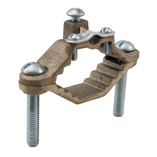 Ilsco BGC-2A Clamp - Cast Bronze, 4-8 AWG, Solid