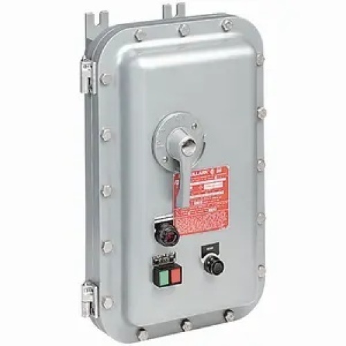 Killark B7025CMCMCPK400 Non-Reversing Starter - Three Pole, 200 HP, 600 VAC Coil, 400 Amp, Three Wire, NEMA 3/4/4X