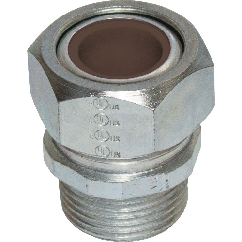 Killark CG1838S - Industrial Location 3/8" Steel Cord Grip, 0.187 - 0.312" Cable Range