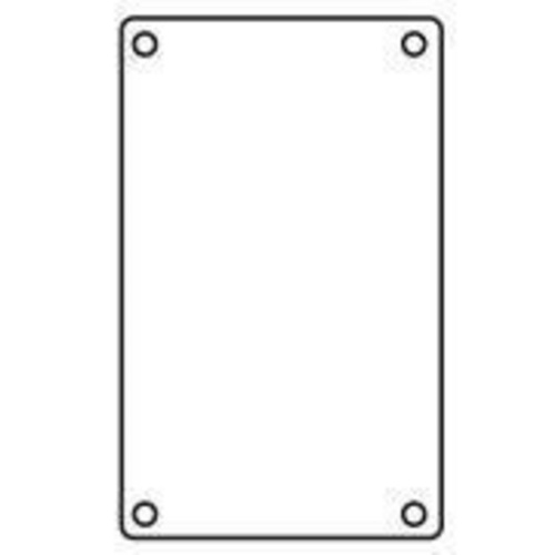 Killark FSBC Industrial Location Device Box Cover - Iron, Powder Epoxy Paint, F Series