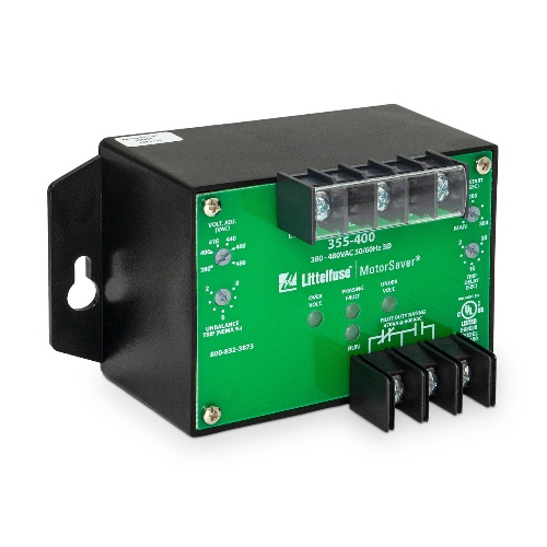 Littelfuse 355400 Voltage Monitoring - 380-480 Volt, Double Throw, Single Pole