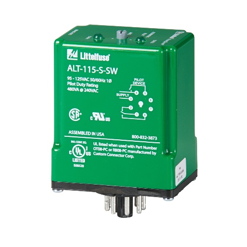 Littelfuse ALT230-S-SW Alternating Relay - 195-250 Volt, Double Throw, Single Pole