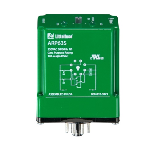 Littelfuse ARP63S Alternating Relay - 230 Volt, Double Throw, Double Pole