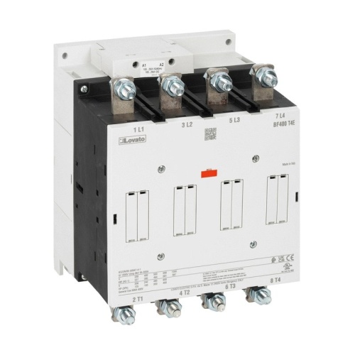 Lovato BF265T4E230 IEC Contactor - Four Pole, 450 Amp