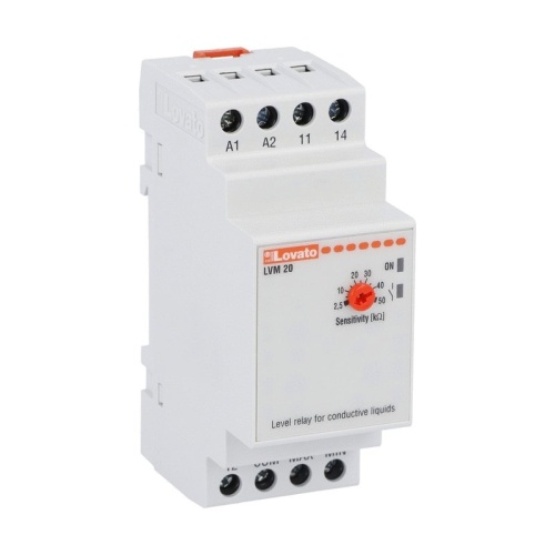 Lovato LVM20A240 Level Monitoring Relay - 220...240VAC