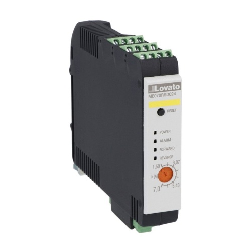 Lovato ME070RSD024 IEC Reversing Starter - 500 VAC, 7 Amp
