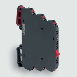 Lutze 764020.0360 - Solid state relay, 3-conductor technology, manual off automatic, Switching element max. DC 30 V/5A, Screw terminal/Push-In