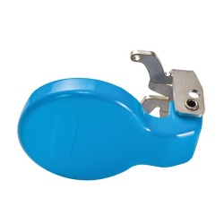 Meltric 61-3A226-T316 PLUG CAP SPRING-LOADED METAL BLUE SIZE 2
