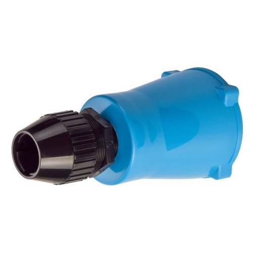 Meltric 715P0FP1 DSN150 Poly Handle with Cord Grip 1.26-1.56" (Cable Connect) Blue Poly