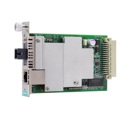 Moxa CSM-400-1225 Ethernet-to-Fiber Media Converter