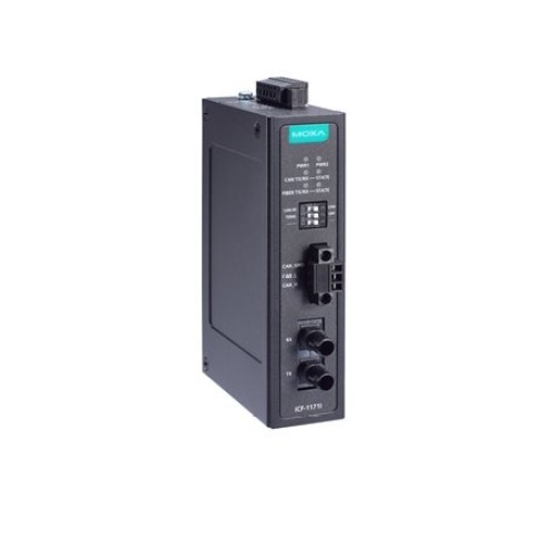 Moxa ICF-1171I-M-ST-T Fieldbus-to-Fiber Converter