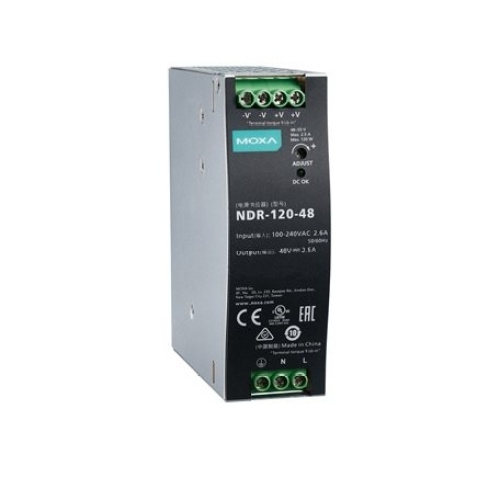 Moxa NDR-120-48 DIN-rail Power Supplies