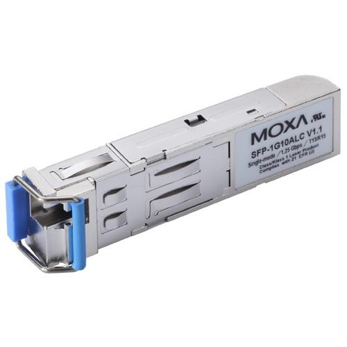 Moxa SFP-1G20ALC-T Plug-In SFP Module LC Single 20 km