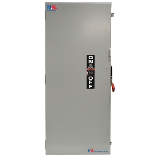 NAE SFTYSW-200A-TH3364R Fusible Disconnect Switch - 200 Amp, 3P3W