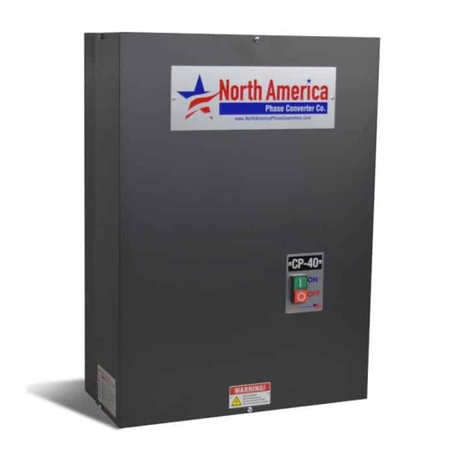 North American CP-40 Rotary Phase Converter Control Panel
