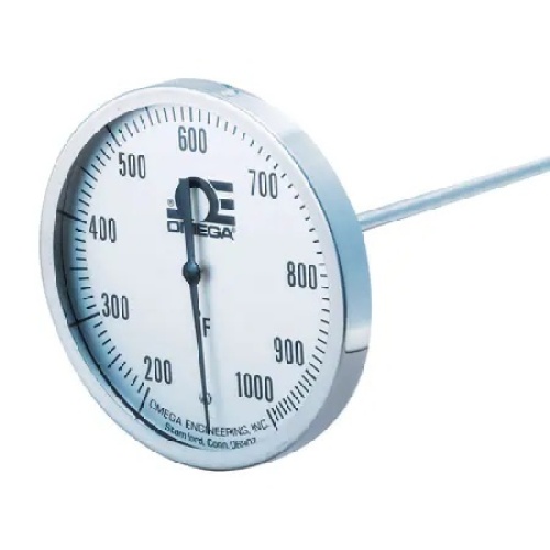 Omega B-50-500F-24-1/2 Hermetically Sealed Thermometer