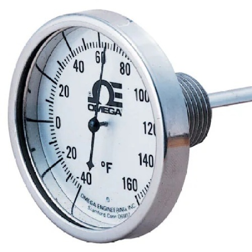 Omega G-0-150C-21/2-1/4 DIAL THERMOMETER