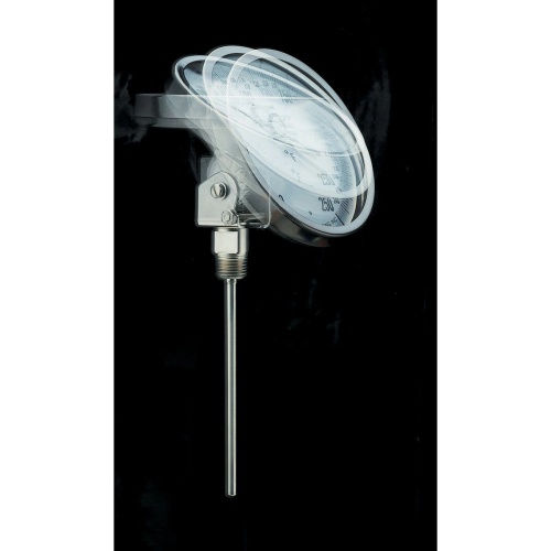 Omega J-0-200F-6-1/2 Tilt Adjustable Thermometer