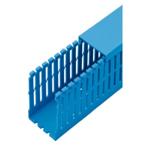 Panduit F1.5X3IB6 Lead-Free PVC Base Wiring Duct 1.75W x 3.12H Color: Intrinsic Blue