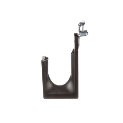 Panduit StrongHold™ JP4SBC50RB-X20 J-Hook, Rotating, 0.5", Black, PA 6.6/Metal, Screw-On