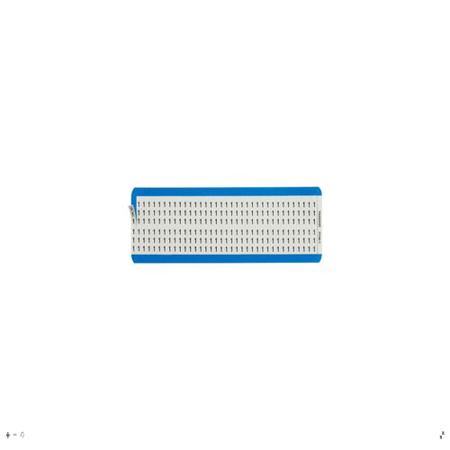 Panduit StrongHold™ PCM-1 Wire Marker Card, 1, White, PK25