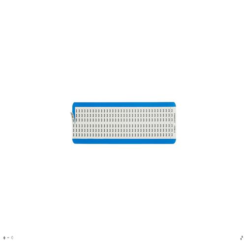 Panduit StrongHold™ PCM-3 Wire Marker Card, 3, Vinyl Cloth, PK25