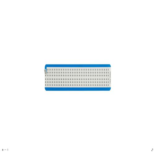 Panduit StrongHold™ PCM-4 Wire Marker Card, 4, Vinyl Cloth, PK25