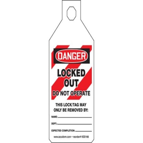 Panduit PSL-1019 Lockout Tag