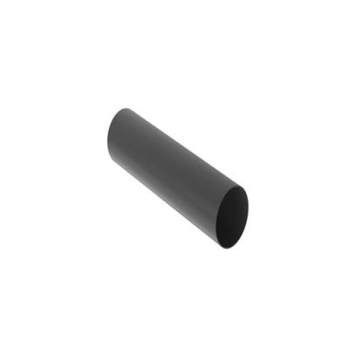 Panduit TV105-.75TL20Y TV105-.75TL20Y Non-Shrink Tubing, Black, PVC, 0.75" Nom Dia., PK1
