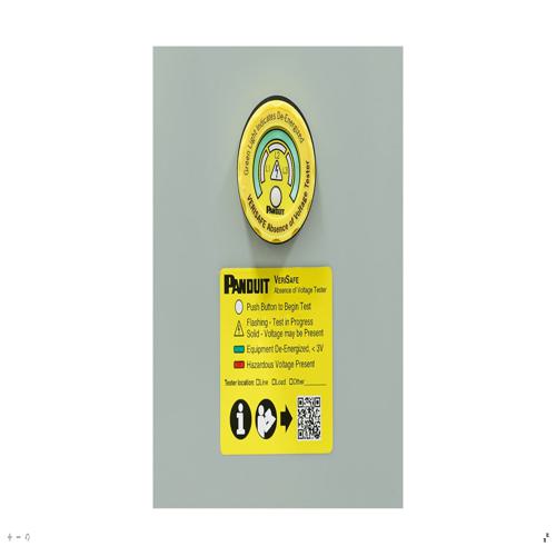 Panduit VeriSafe™ VS-AVT-RL Accessory Label