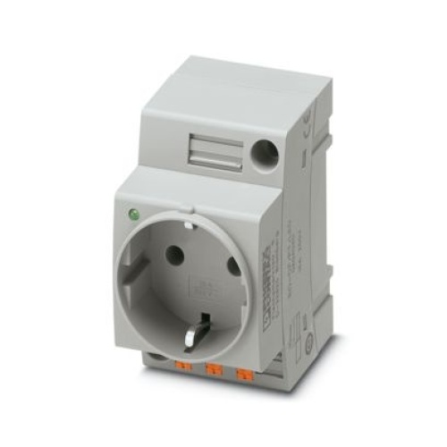 Phoenix Contact 0804040 EO-CF/PT/LED gray ,CuZn37,PA Socket