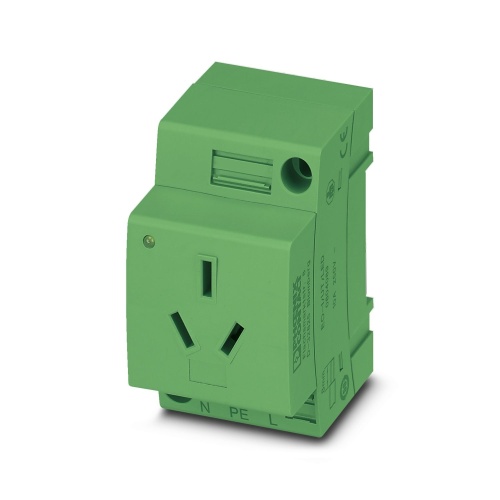 Phoenix Contact 0804090 Socket EO-I/UT/LED/GN