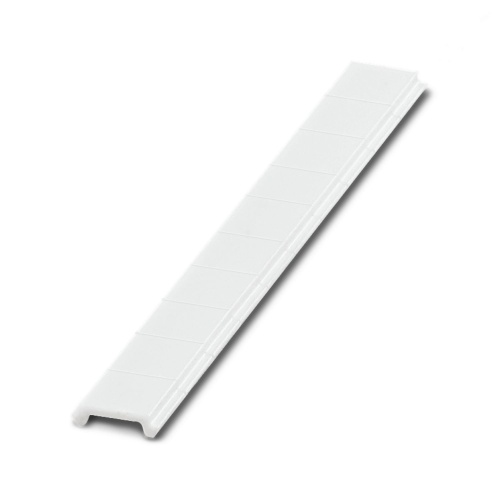 Phoenix Contact 0808668 Zack Marker strip, flat ZBF 5/WH-100:UNBEDRUCKT