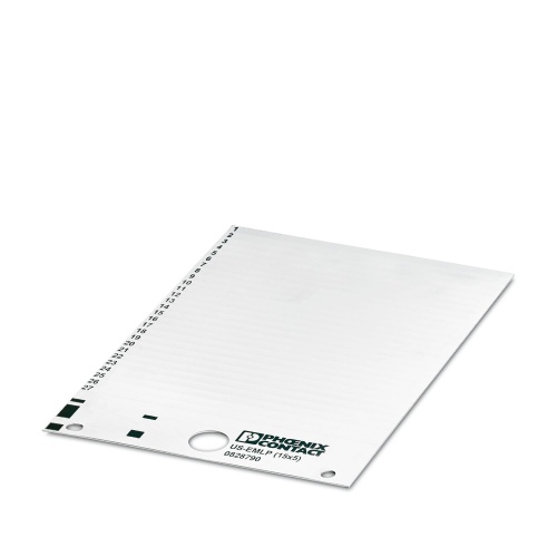 Phoenix Contact 0828790 Plastic label US-EMLP (15X5)