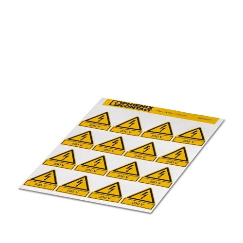 Phoenix Contact 0830437 Warning label PML-W202 (25X25)