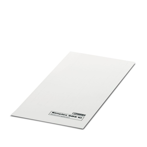 Phoenix Contact 1007248 Marker card SBS10:UNBEDRUCKT