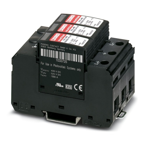 Phoenix Contact 1033708 Type 2 surge arrester VAL-MS 1500DC-PV/2+V