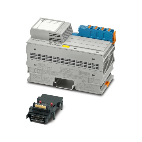 Phoenix Contact AXL P EX IS AO4 HART 1F - Analog module, Push-in connection, DIN Rail Mount, 24 ... 16 AWG - 1087082