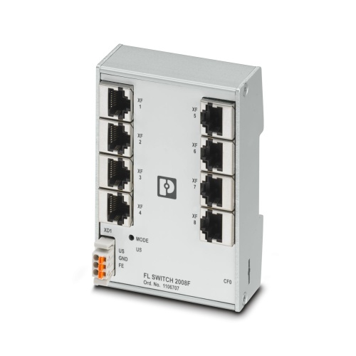 Phoenix Contact 1106707 Industrial Ethernet Switch FL SWITCH 2008F