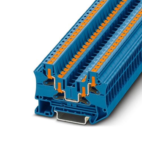 Phoenix Contact 1116740 Feed-through terminal block PTV 6-QUATTRO BU