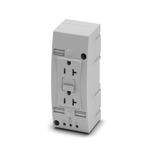 Phoenix Contact EO-AB/UT/LED/DUO/V/GFI/20 - Double socket - 1263627