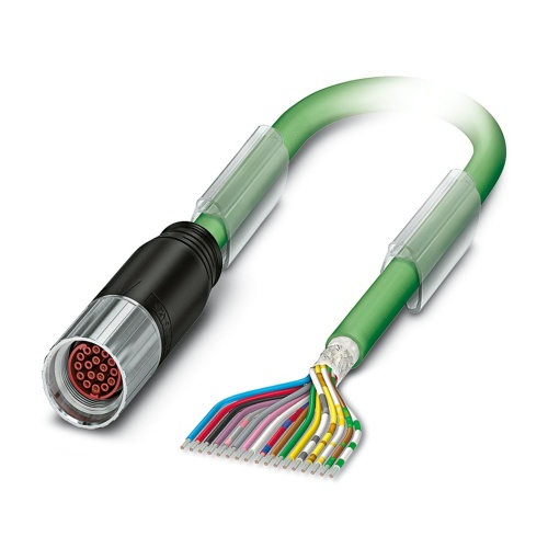 Phoenix Contact 1624780 Cable plug in molded plastic K-17 - OE/2,0-E01/M17 F8