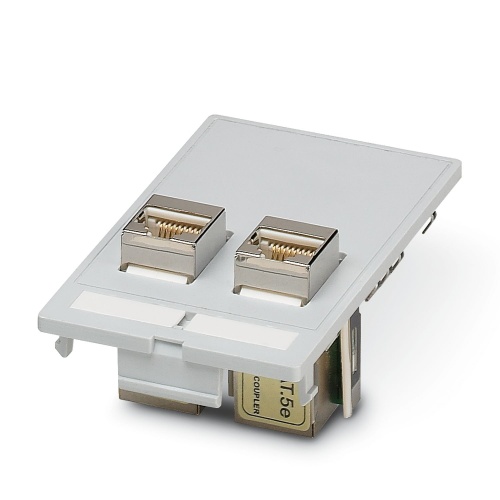 Phoenix Contact VS-SI-FP-2RJ45-5-MOD-BU/BU - Front plate - 1657766