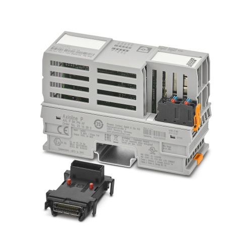 Phoenix Contact AXL P BK PN AF - Bus coupler, Push-in connection, DIN Rail Mount, 24 ... 16 AWG - 2316390