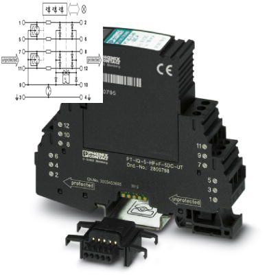 Phoenix Contact 2858030 Surge protection plug PT 3-PB-ST