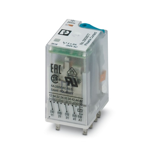 Phoenix Contact 2903677 Single relay REL-IR4/LDP- 24DC/4X21